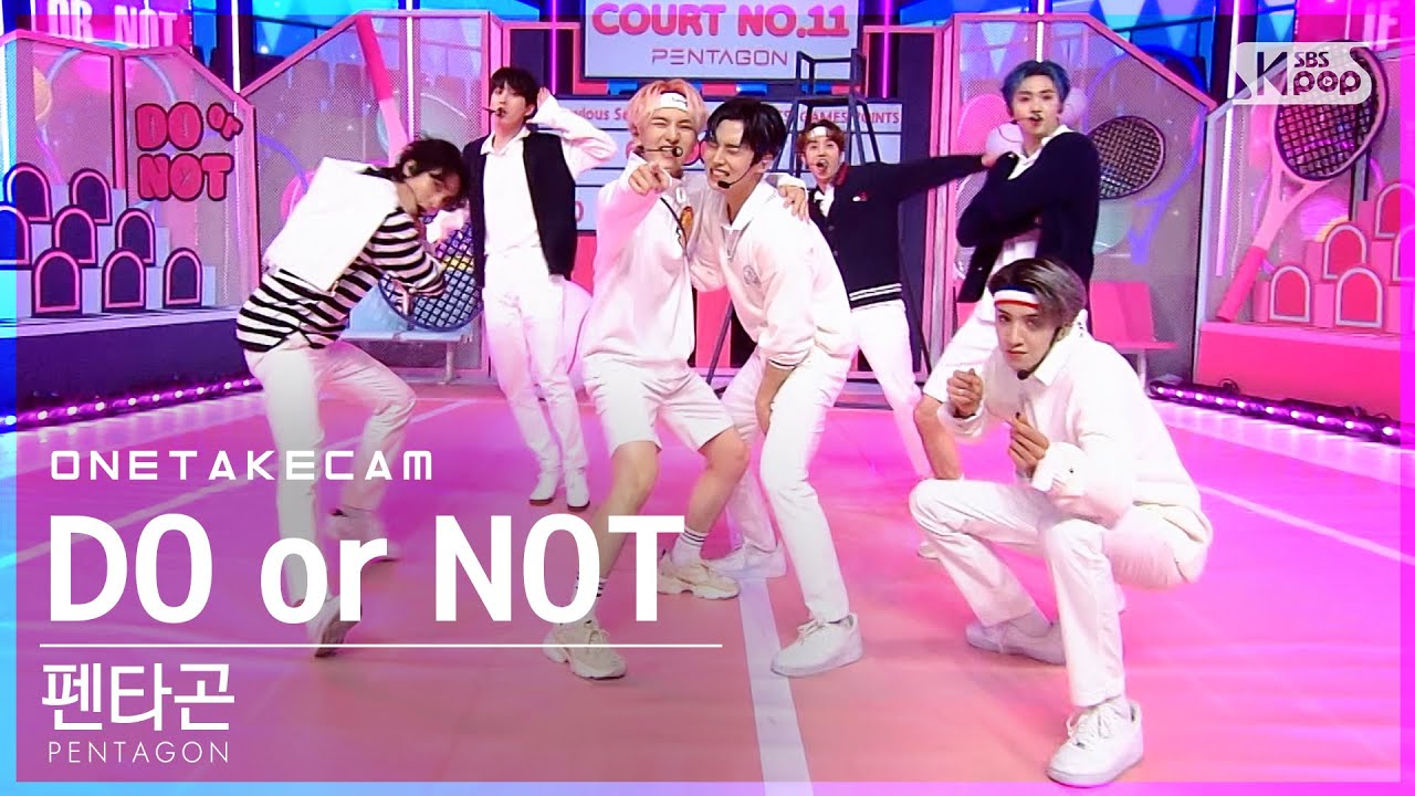 [지미집캠] 펜타곤 'DO or NOT' 지미집 별도녹화│PENTAGON JIMMY JIB STAGE│@SBS Inkigayo_2021.03.21.