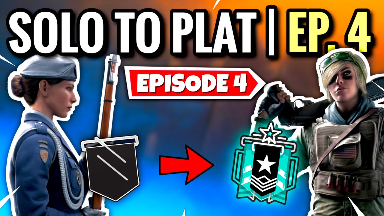 SOLO TO PLAT | Educational Commentary ✘ The Lone Wolf EP.4 (Rainbow Six Siege)