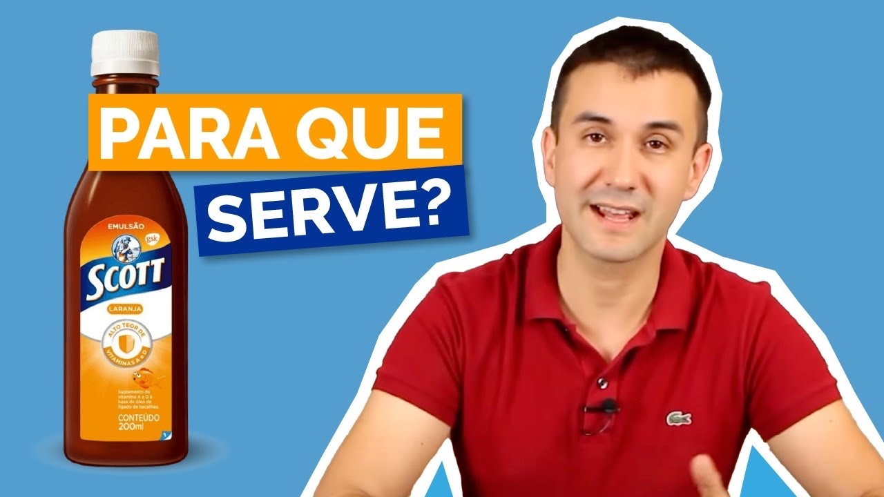 Emuls&atilde;o Scott: para que serve?