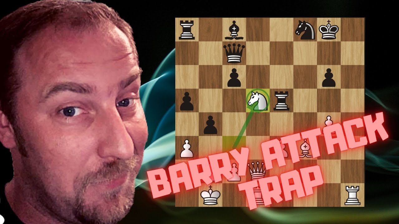 Watch Out For Your D5 Pawn!!! - The Common Tactics in The Barry Attack - London System - Part 13