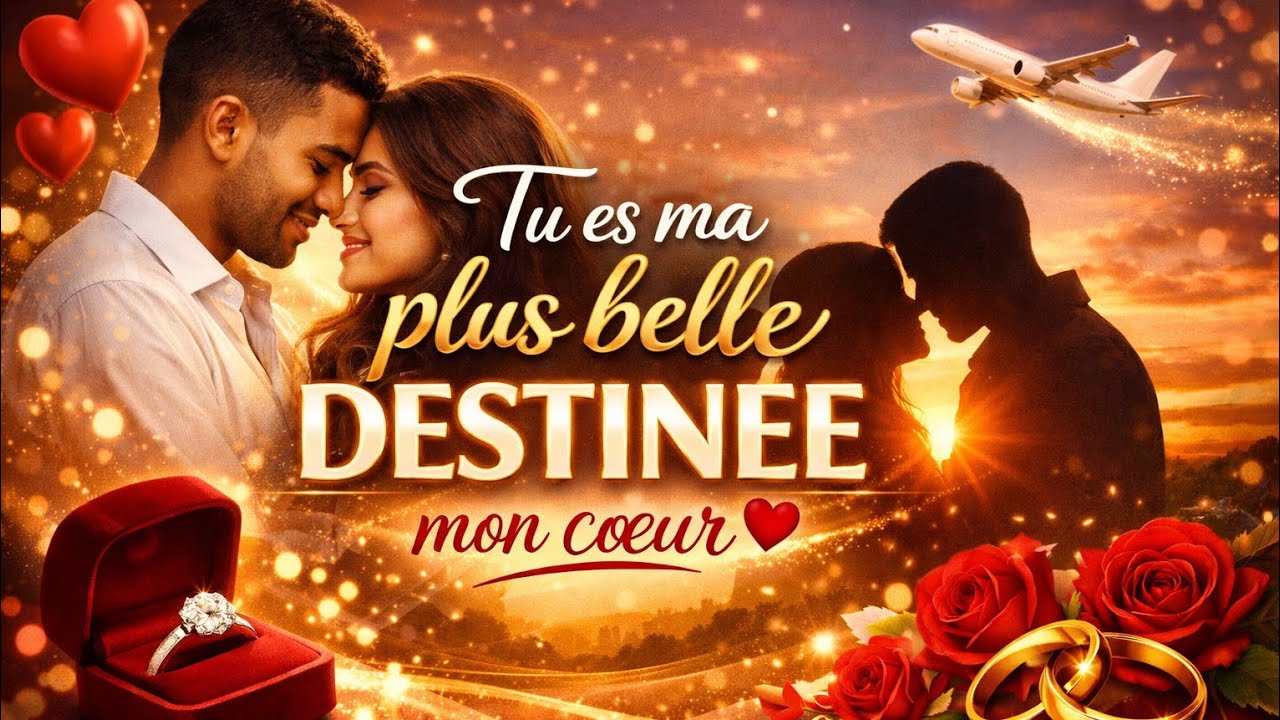 Tu es ma plus belle destinée mon cœur 