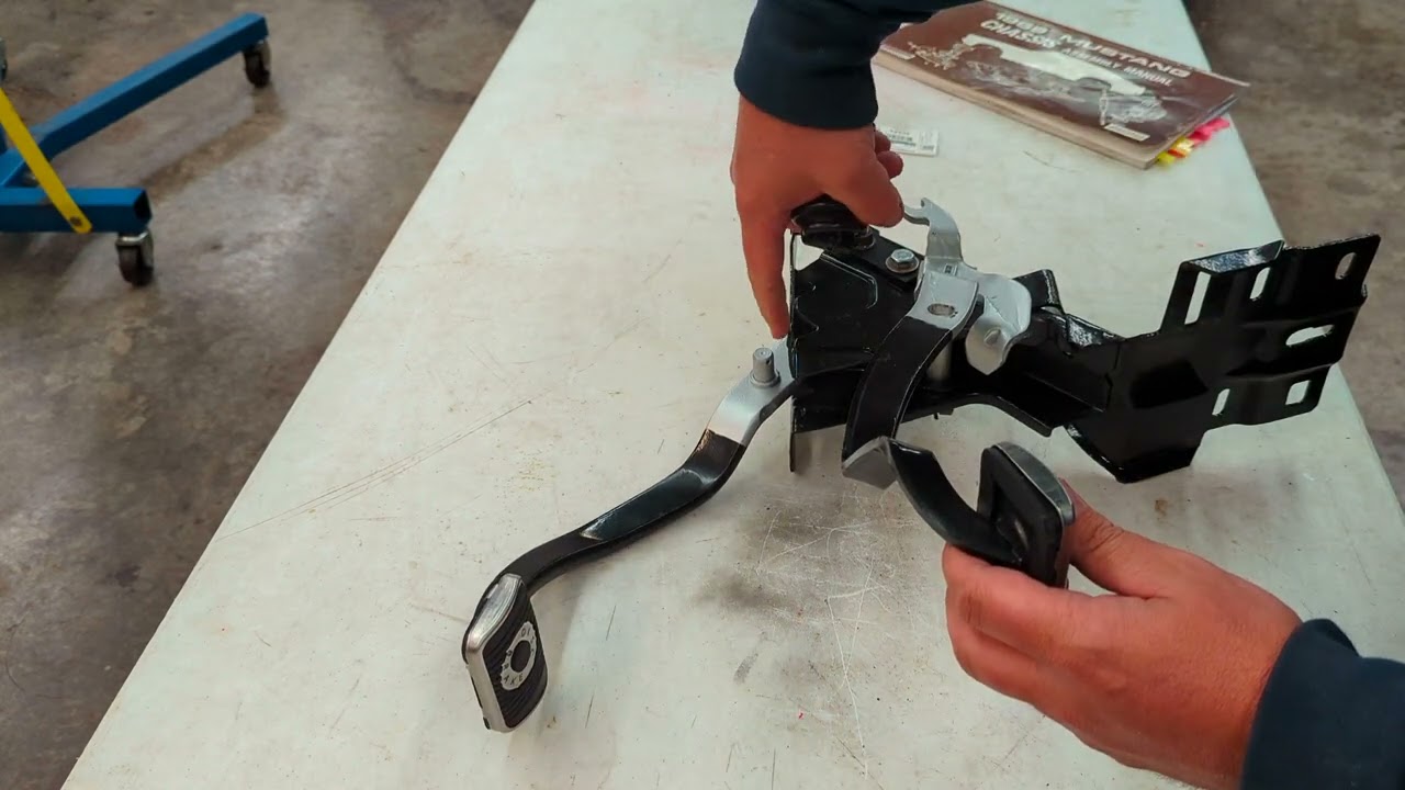 1969 Mustang brake and clutch pedal assembly tips!
