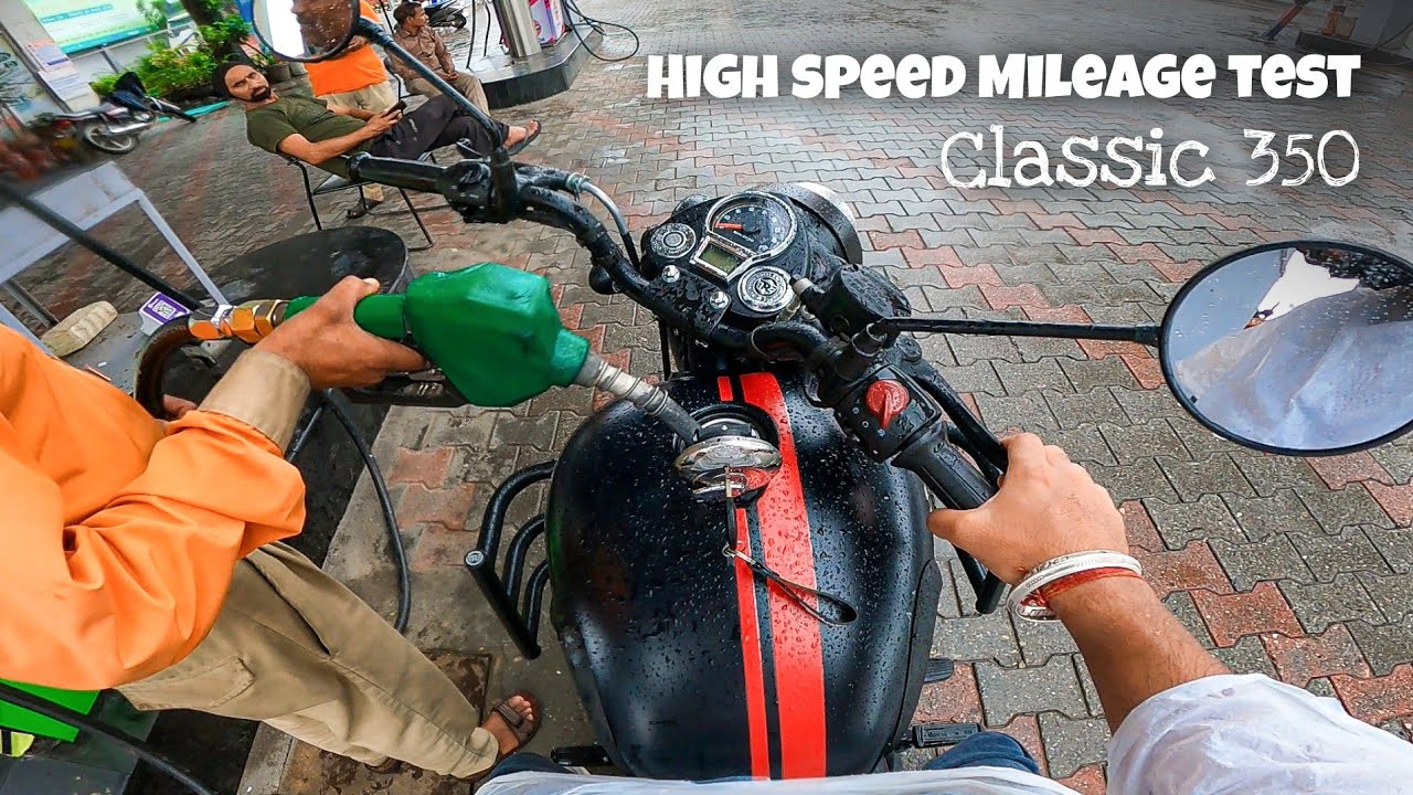 High Speed Mileage Test of Bs6 Royal Enfield Classic 350 Reborn 2023