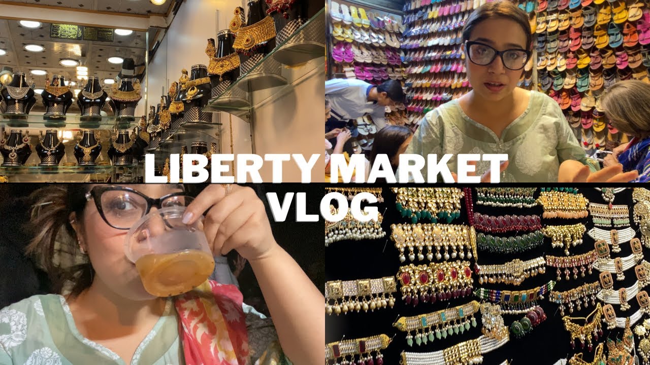 Liberty Market Vlog | Jewellery Shopping | Wedding Shopping | yumnaanis | #libertymarketlahore