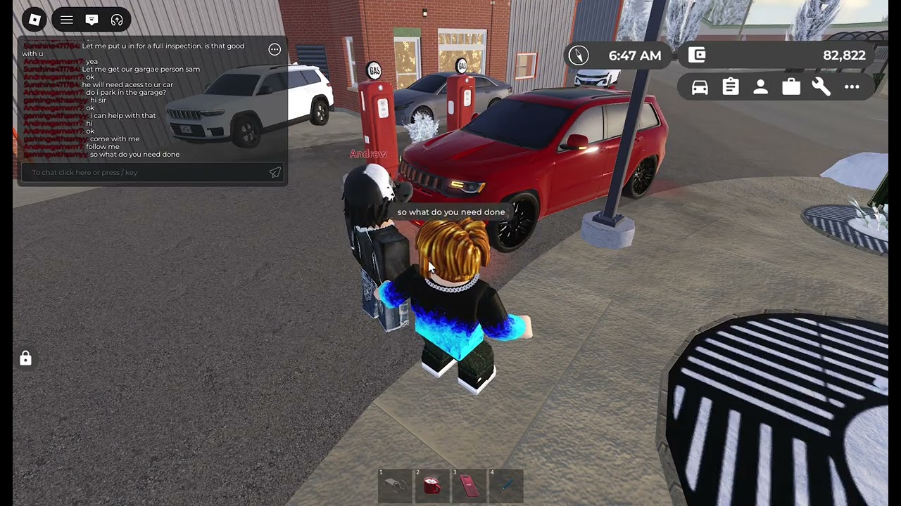 part 3 working at Dom's in Greenville Roblox