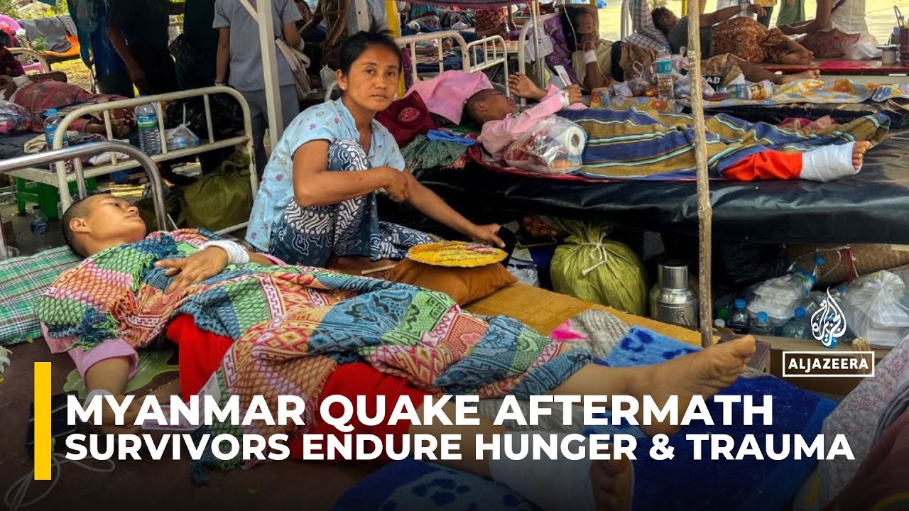 Myanmar quake aftermath: Survivors endure rubble, heat and broken hospitals