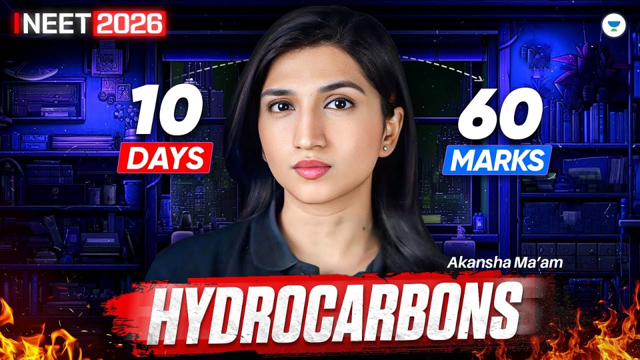 Hydrocarbons One Shot LIVE | 10-Day Chemistry Sprint | NEET 2026 | Akansha Karnwal