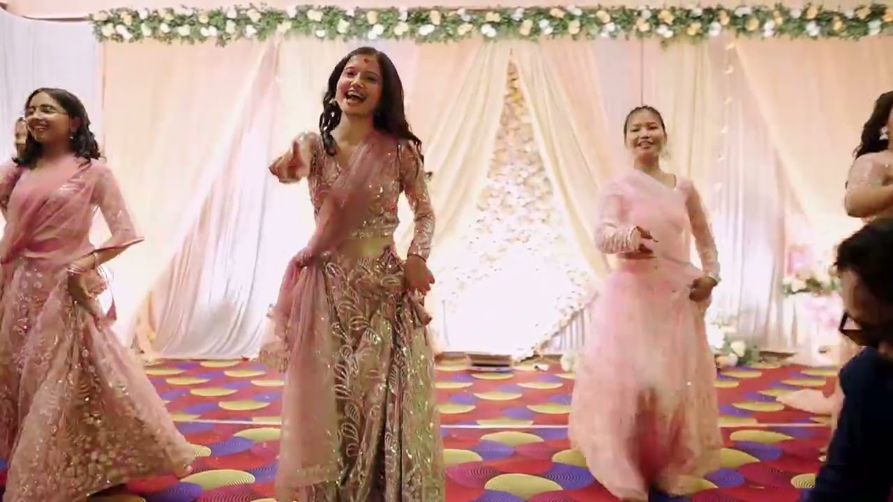 ENGAGEMENT DANCE PERFORMANCE BY GROOM's SISTER @SemonandSimran