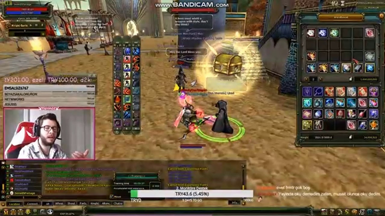 Knight online eski Gm rhales  Frmtr Hakareti.