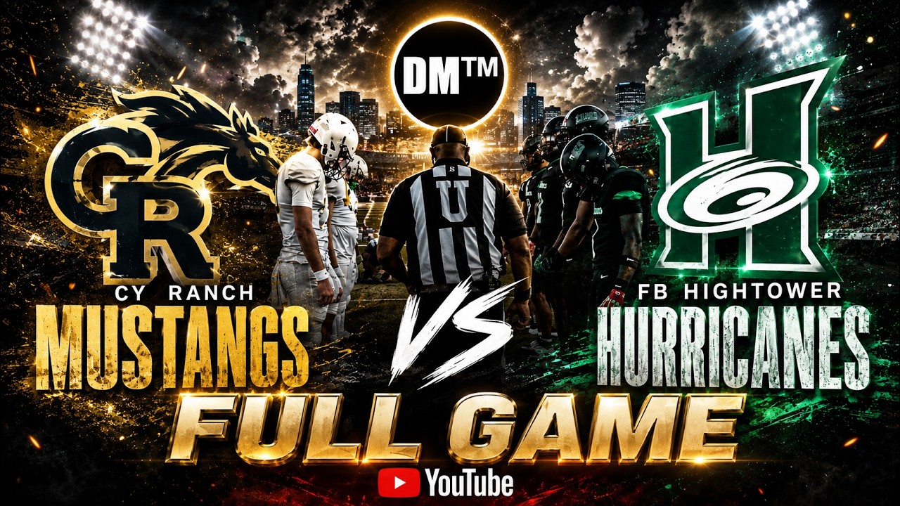 Welcome back to 6A TXHSFB 🔥| Week 1- FB Hightower 🌀 vs Cy Ranch 🐎 | America's Best HS Football