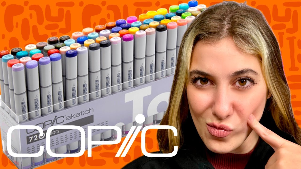 Los MARCADORES más CAROS 🤑💸 pero, ¿VALEN LA PENA?🤨Reseña COPIC MARKERS