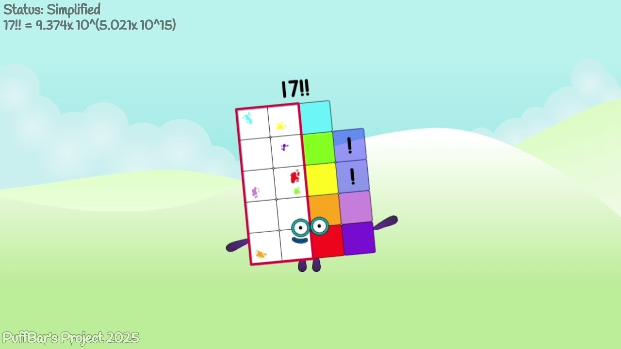 Duofactorial Numberblocks Band - Epilogue