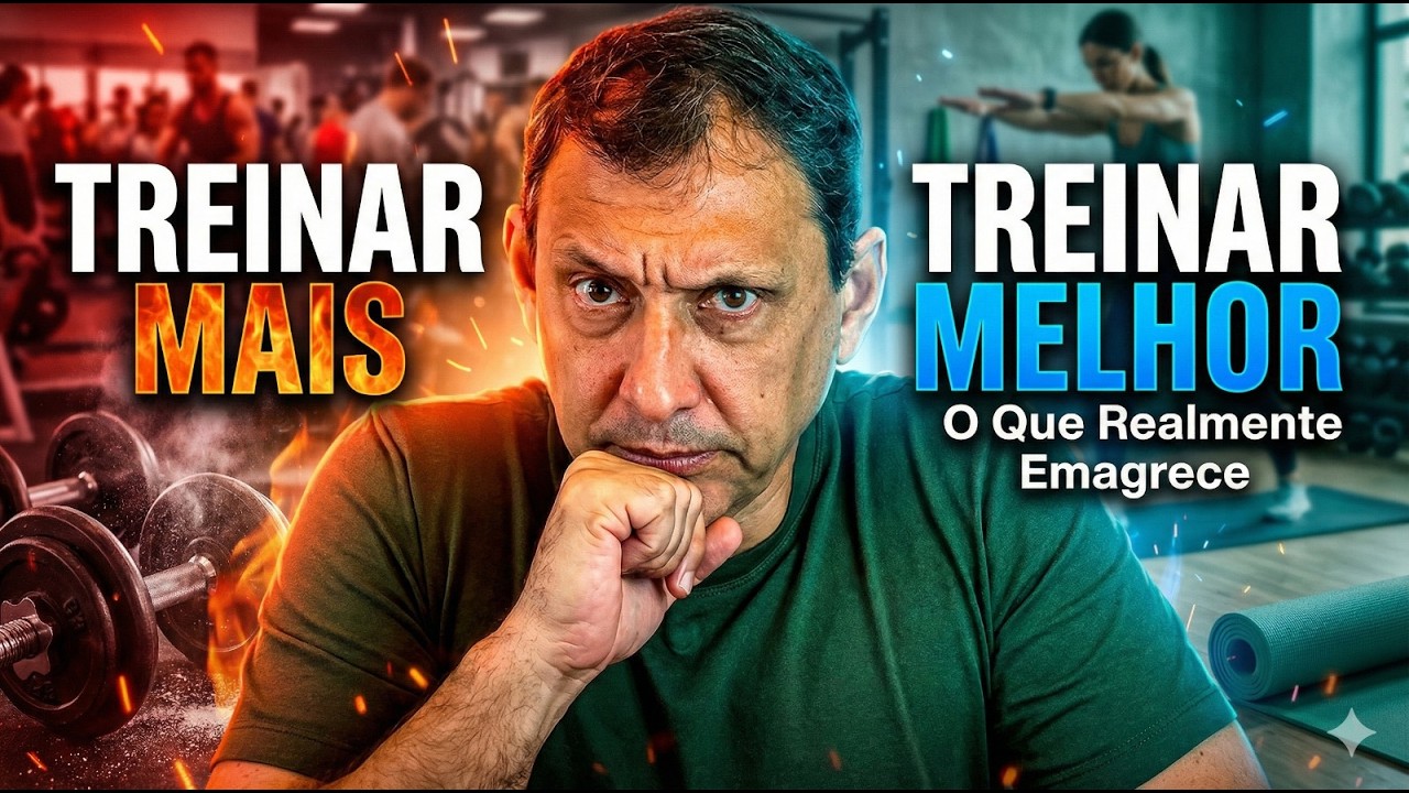 Treinar Mais ou Treinar Melhor? O Que Realmente Emagrece
