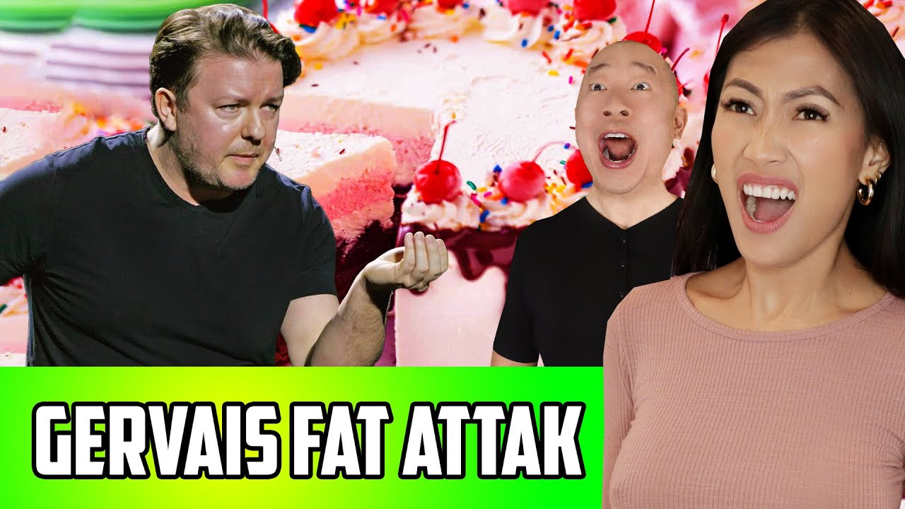 Ricky Gervais vs Fat People Stand Up Comedy Reaction
