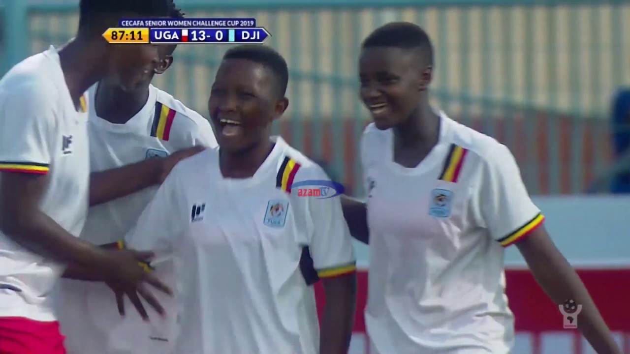 UGANDA 13-0 DJIBOUT: HIGHLIGHTS (CECAFA WOMEN'S CHALLENGE - 17/11/2019)