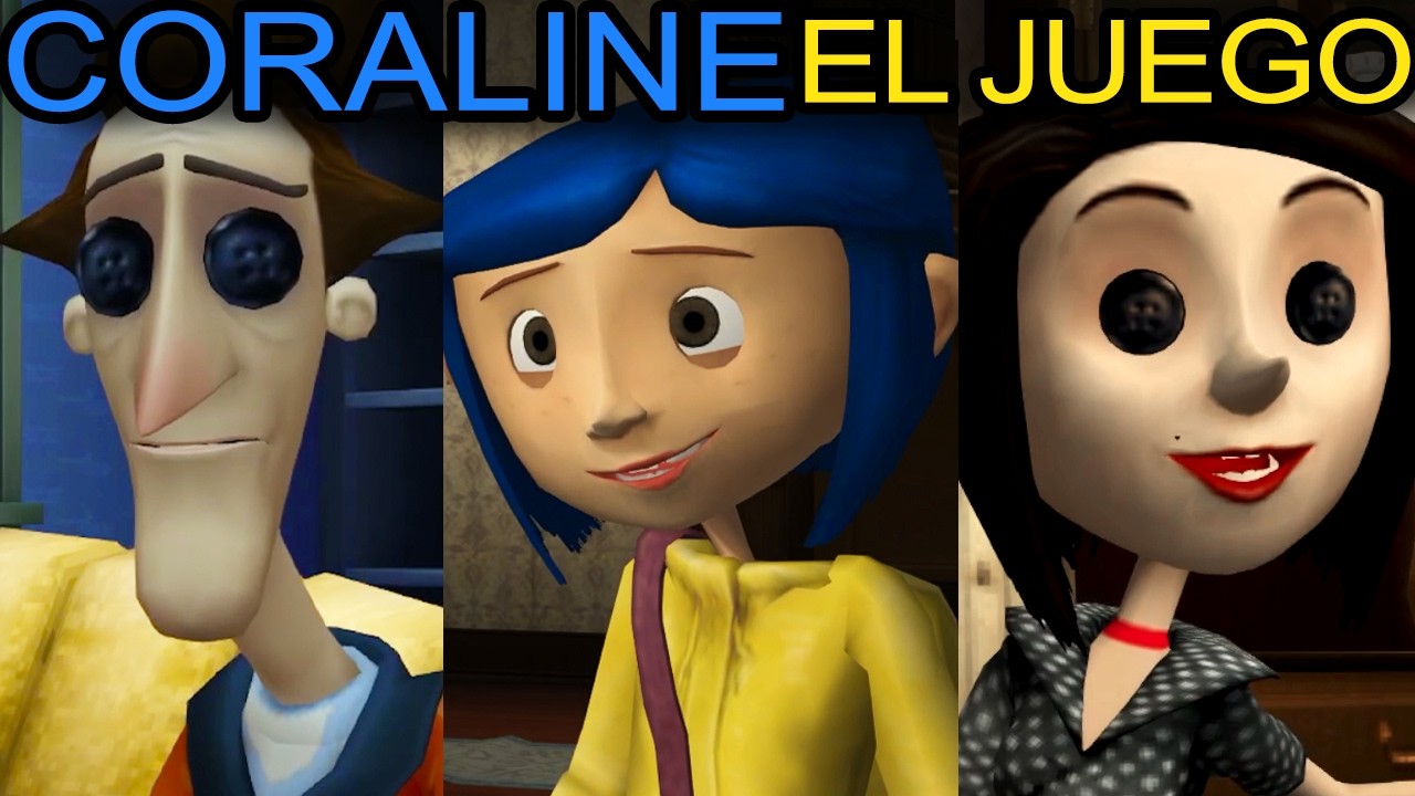 El Juego de Coraline de la PS2 Historia Completa Explicada | HFLain