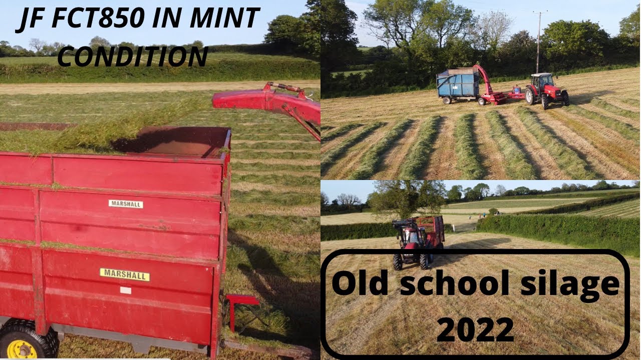 Flying through rows with a MINT CONDITION JF FCT 850!