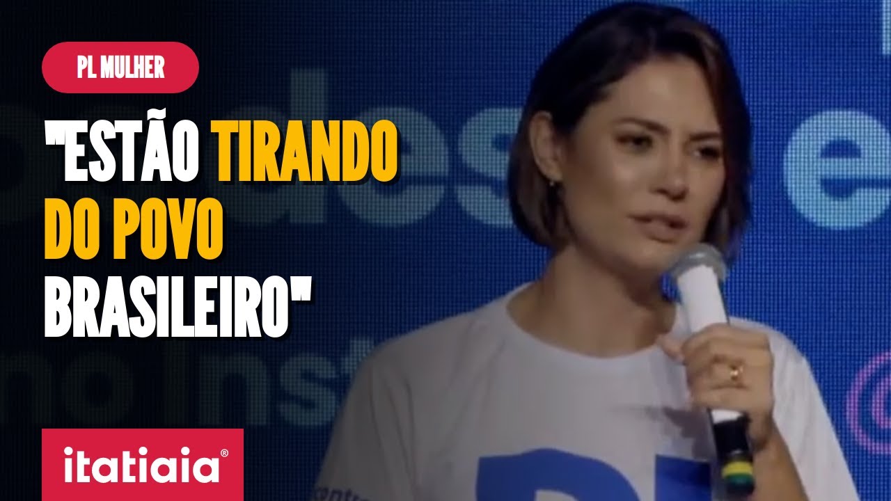 MICHELLE BOLSONARO DIZ QUE LULA QUER REPASSAR DINHEIRO À ARGENTINA
