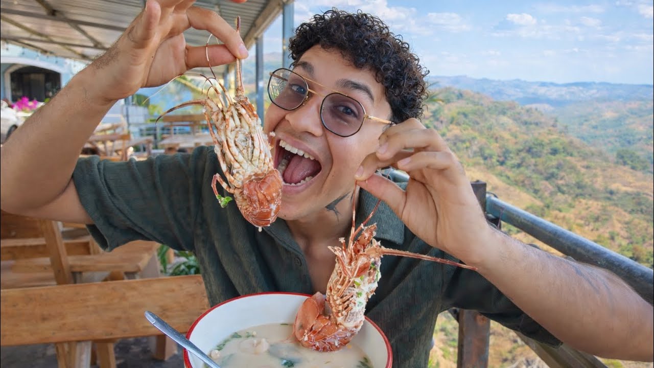 Nuevo lugar de comida rica y vistas hermosas en El Salvador 🙌🏼 VE QUE RICO 