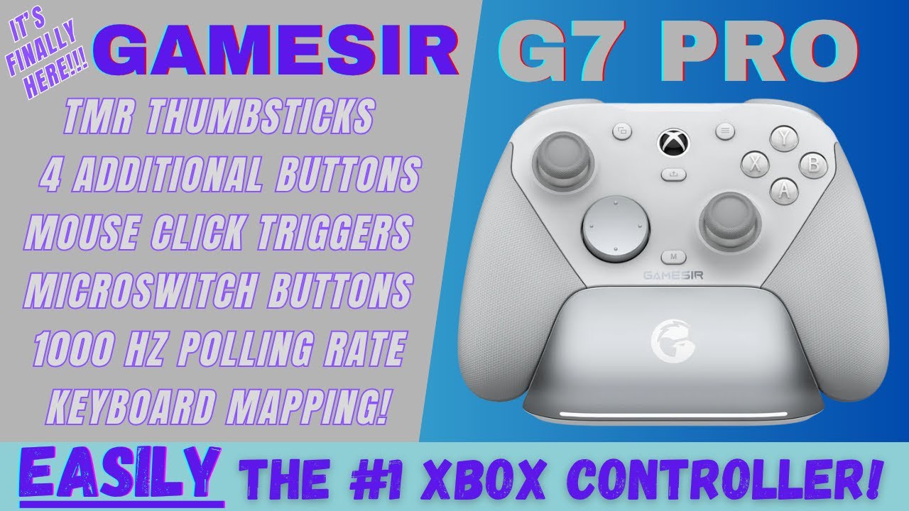 FINALLY Reviewing the Gamesir G7 Pro!!! The New King of Xbox Gamepads!