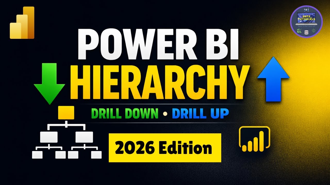 Иерархия в Power BI | Детализация вниз, детализация вверх и лучшие практики | Учебное пособие по ...