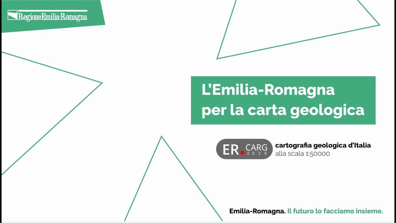 L'Emilia-Romagna per la carta geologica | Cartografia geologica d'Italia CARG | Emilia-Romagna