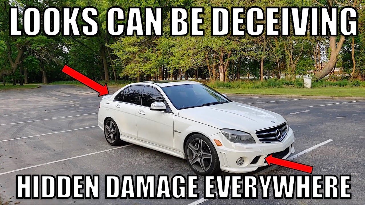 My C63 AMG Was Hacked Together By A Horrible Body Shop So We Took It Apart To Show You EVERYTHING!