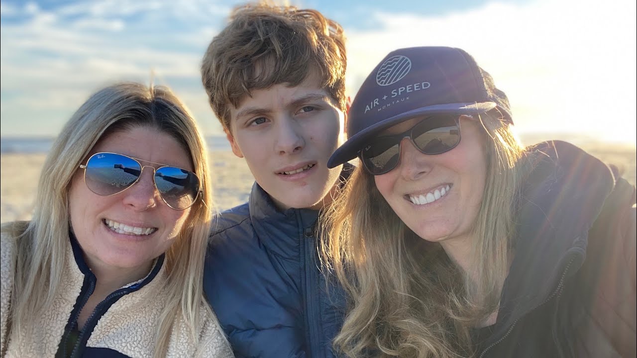 Autism and The Beach! Gabe and Moms find peace, love, and happiness!
