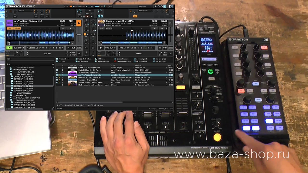 Как работать с Native Instruments Traktor Kontrol X1. Подробный обзор.