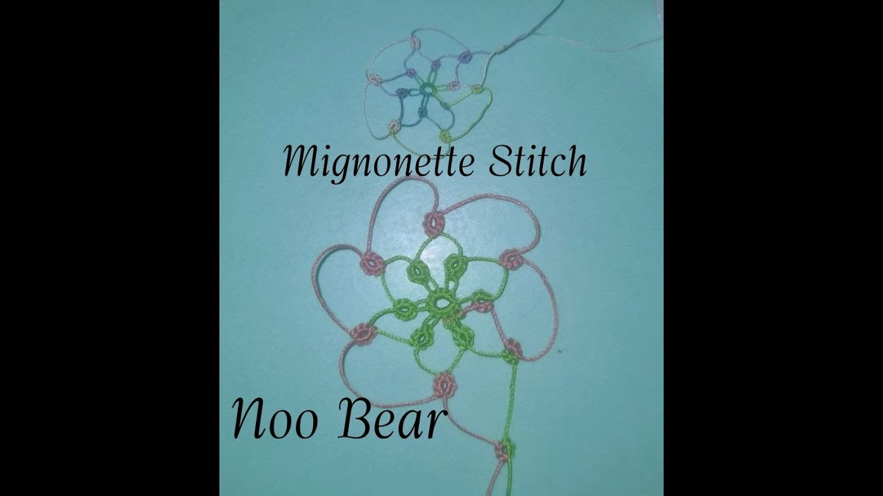 Shuttle Tatting: Mignonette Stitch