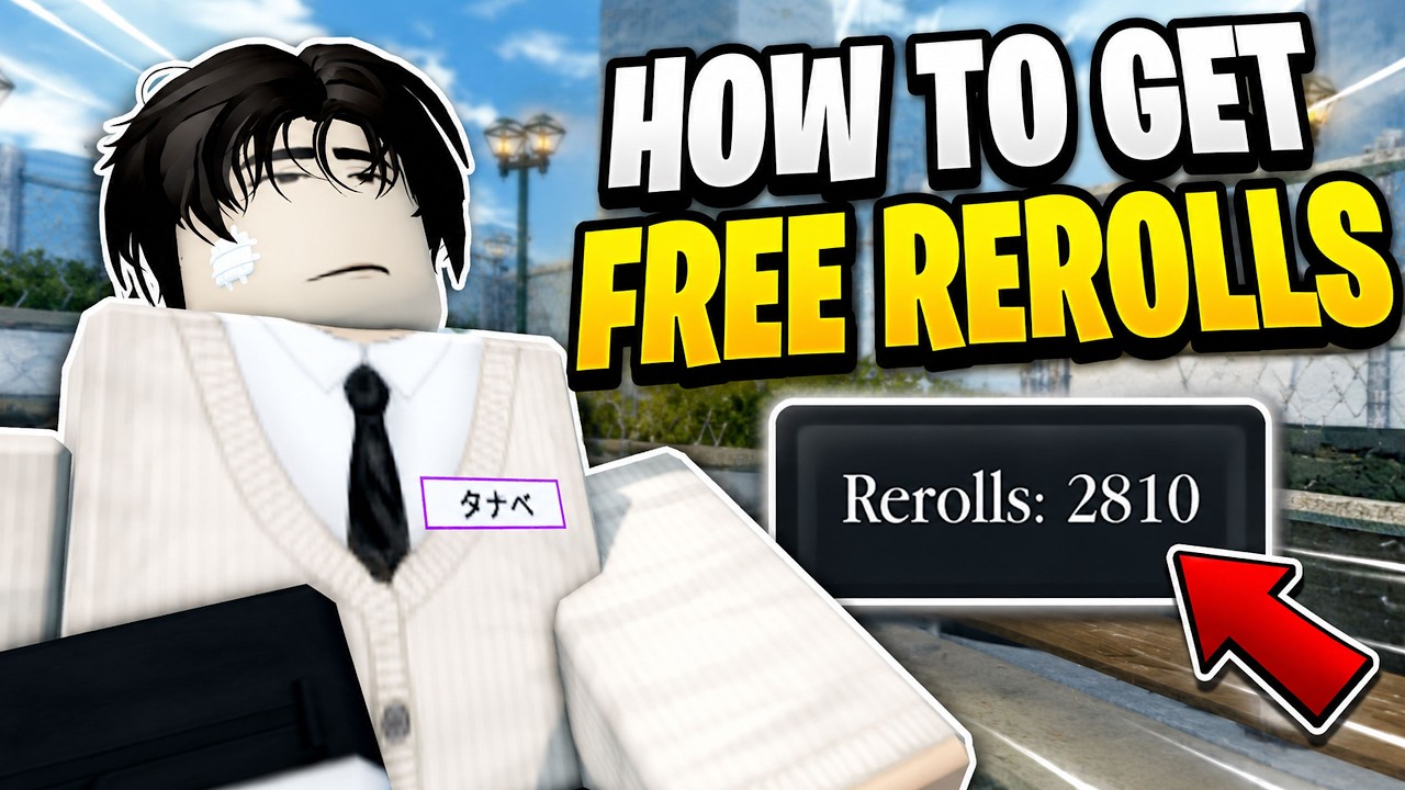 How to GET FREE REROLLS in GAKURAN Roblox