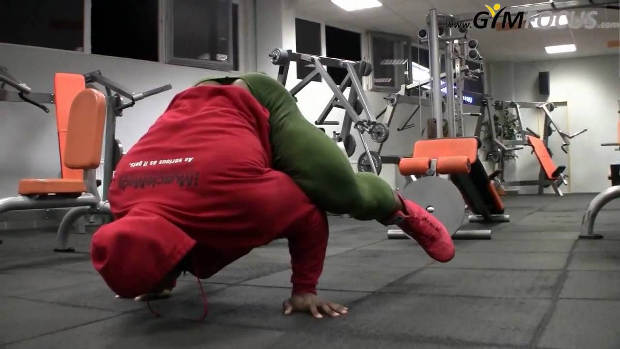 Kai Greene Training in Slovakia, May 2010. Part 1