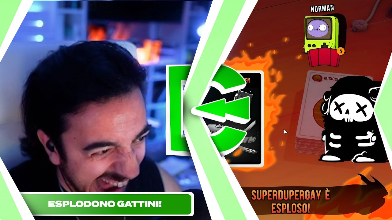 DUE SINTI SI FANNO ESPLODERE A VICENDA SU EXPLODING KITTENS 2