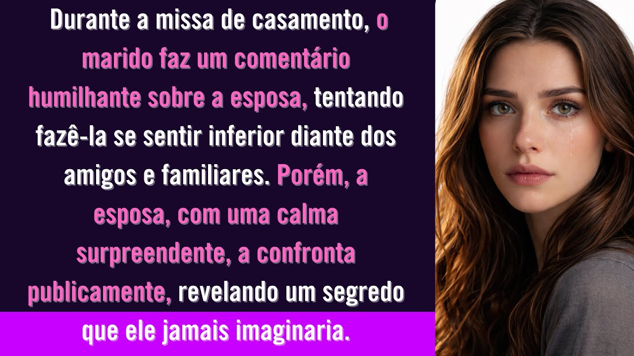 O marido humilhou a esposa na missa de casamento — e não esperava ser confrontado na frente de todos