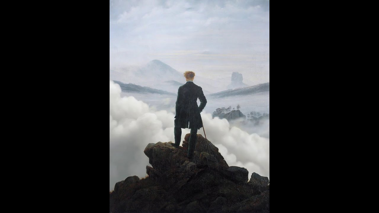 Wanderer Above the Sea of Fog (C.D. Friedrich) | 3 Hours Animated Ambience