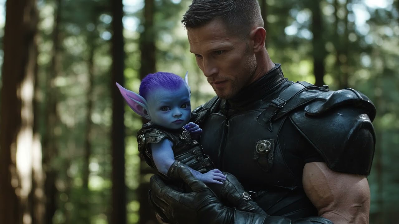 Abandoned in an Alien Jungle Because she Was Too Ugly Until The Human Soldier Saved Her