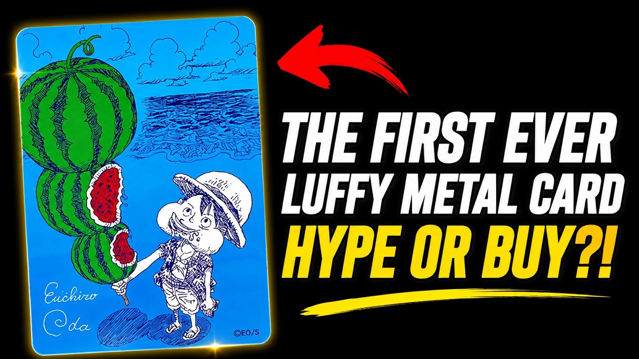 The First EVER Metallic Luffy Card! Is This Just a Hype or a Future Grail?!