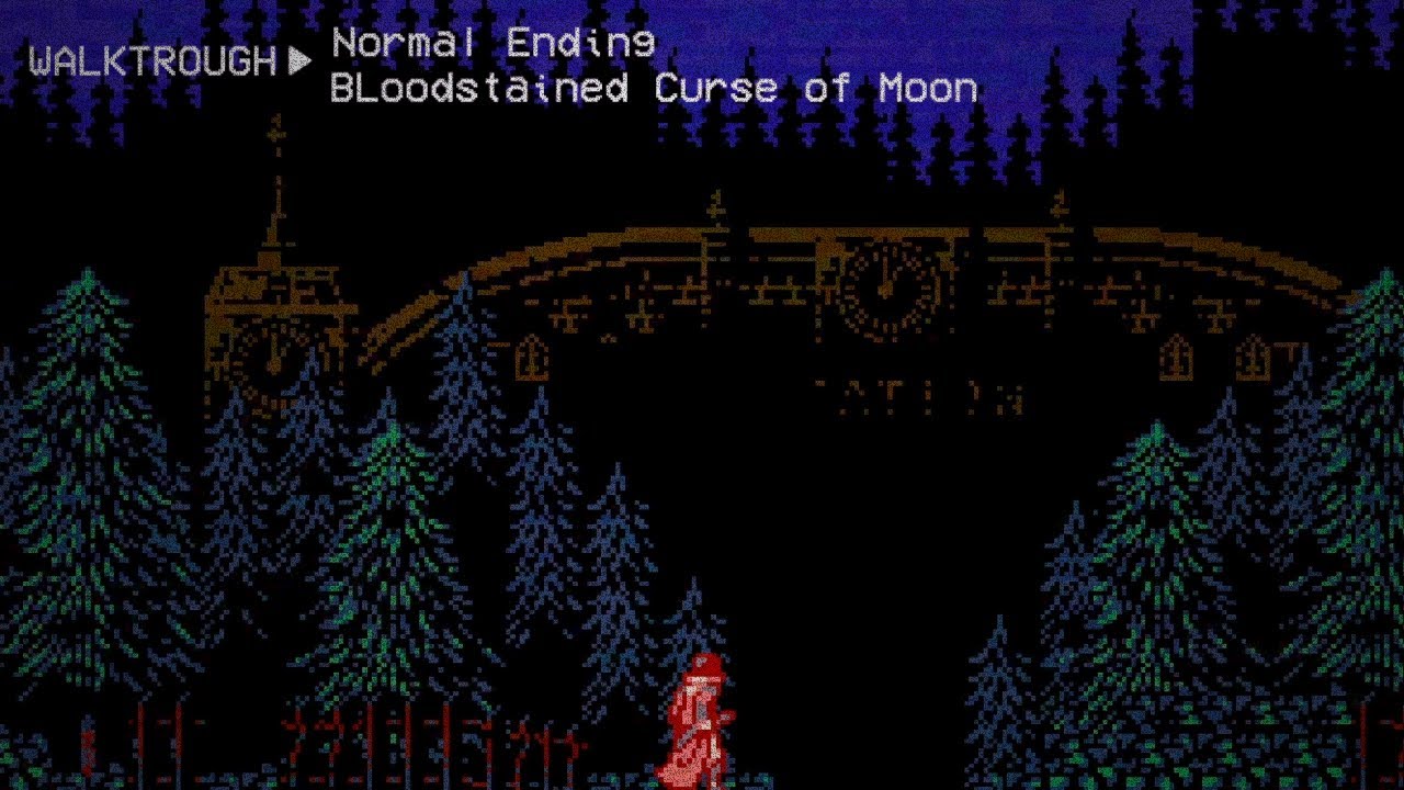 Bloodstained Curse of Moon Walktrough Normal Final