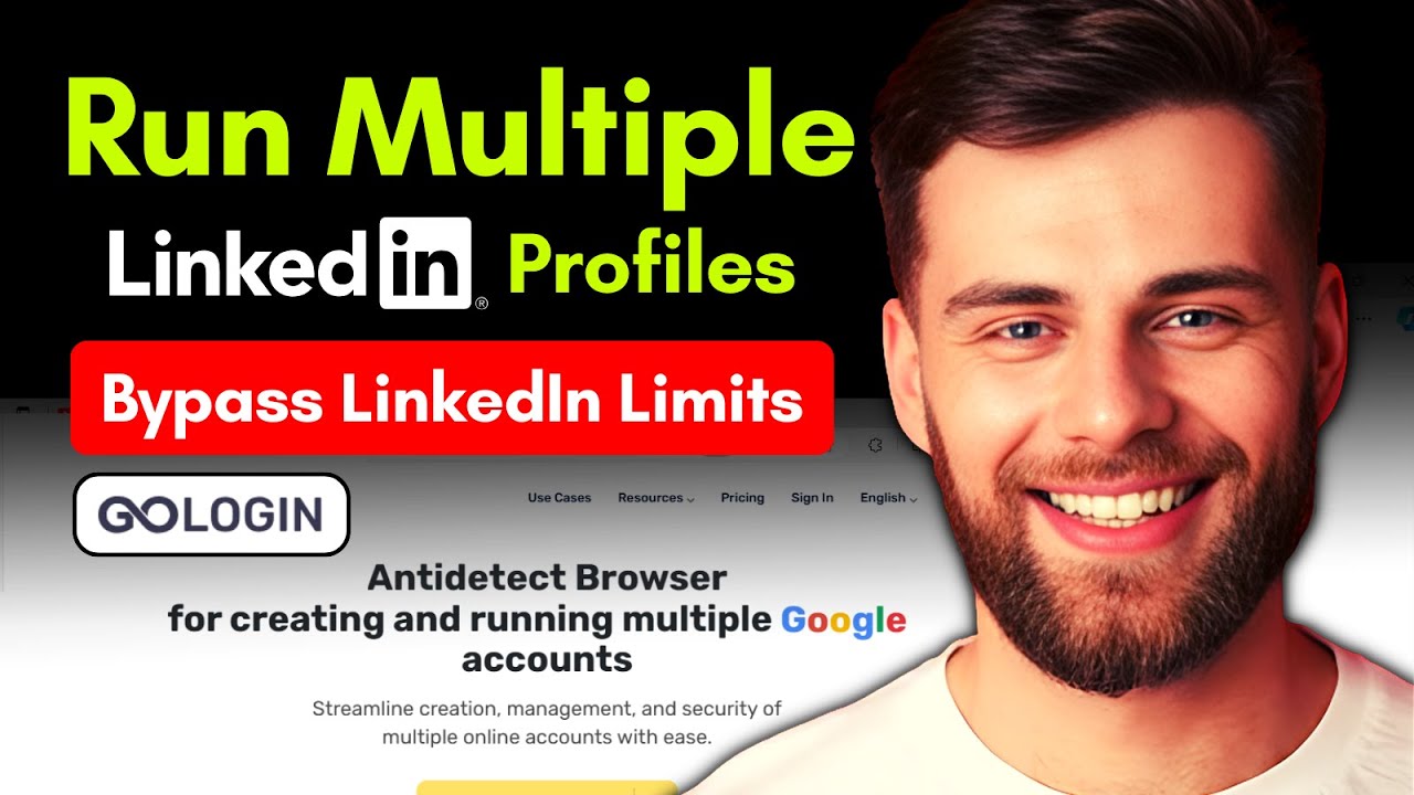 How to Run Multiple LinkedIn Accounts in GoLogin - Easy and Efficient!
