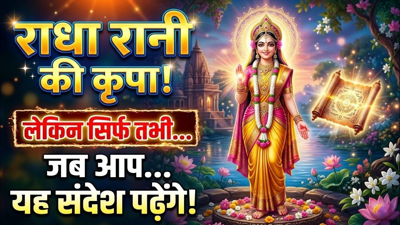 राधा रानी की कृपा ! लेकिन सिर्फ तभी | Radharani ka ashirwad⁩ #motivation #maa