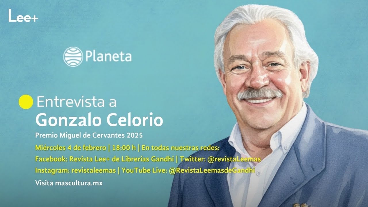 Entrevista a Gonzalo Celorio / Premio Miguel de Cervantes 2025