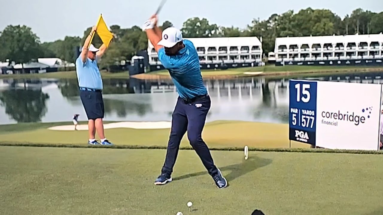 Bryson Dechambeau Driver Swing in Super Slow-Mo, 