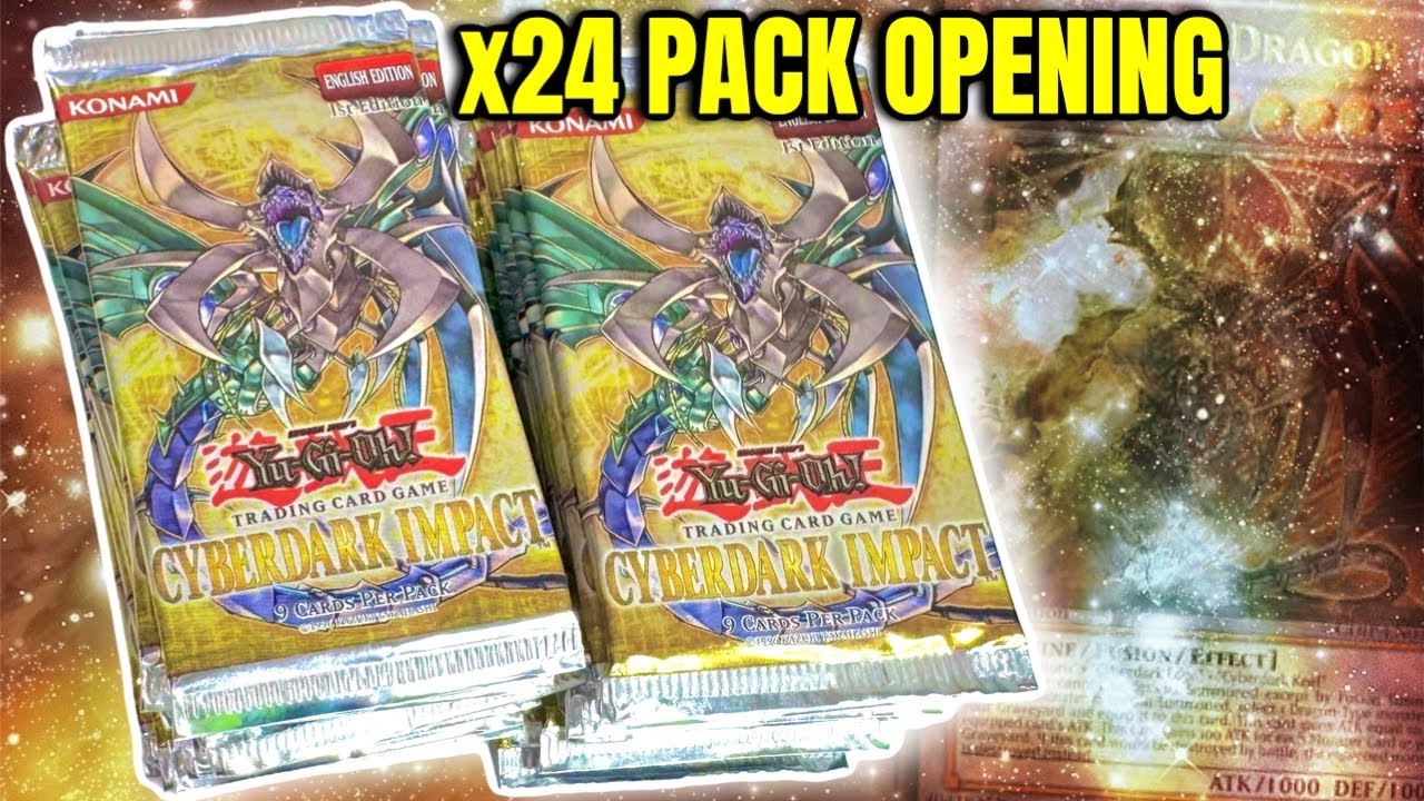 CRAZY Cyberdark Impact EURO Yugioh Pack Opening!
