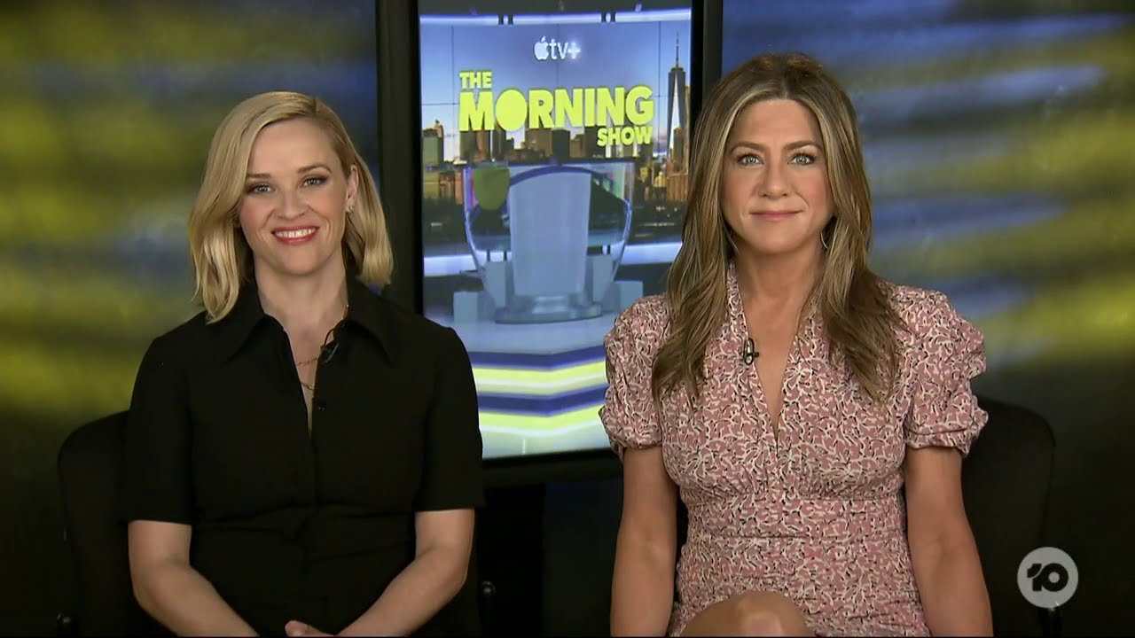'Morning Wars': Reese Witherspoon & Jennifer Aniston | The Project