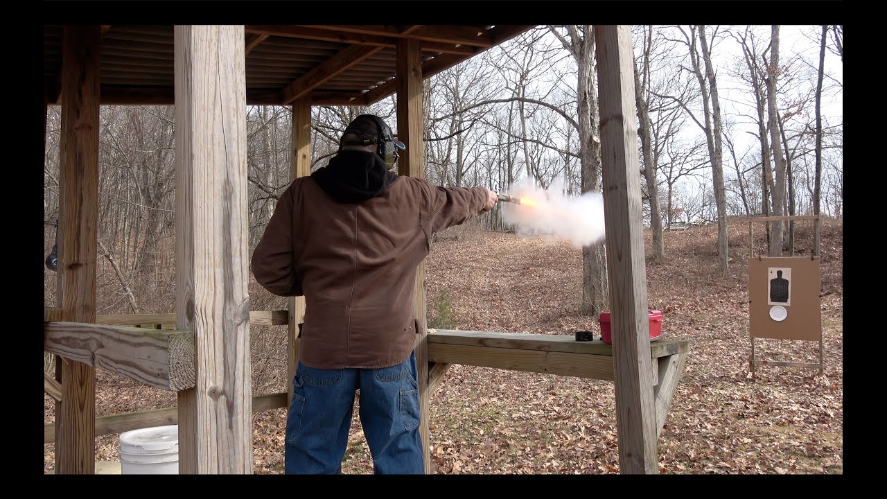 Shooting the Model 1842 Smoothbore Pistol