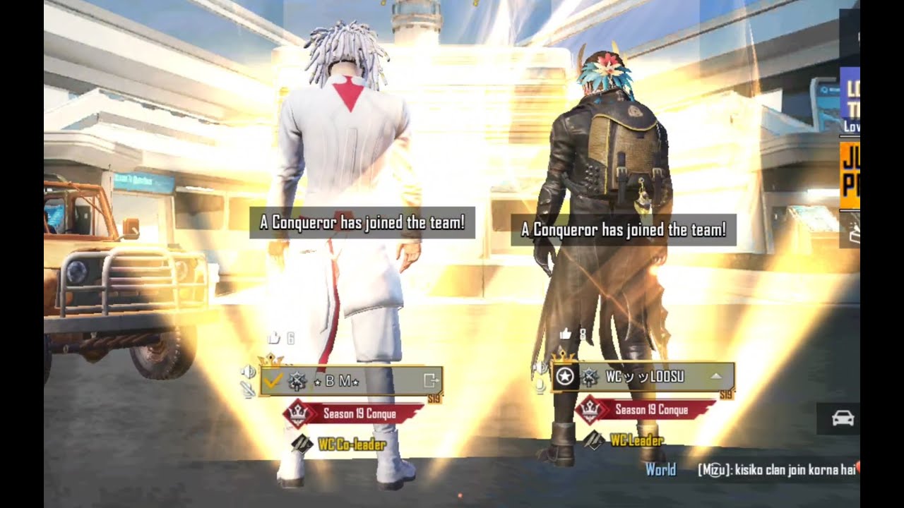 Conqueror entry PUBG | Season 20 Entry | Conqueror effect #BGMI#Conqueror