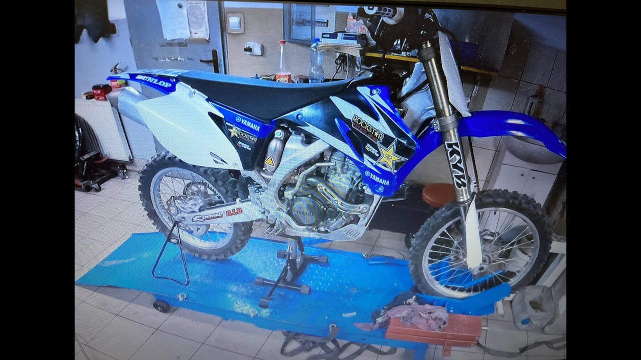 Yamaha YZ 250F - zablokowany silnik