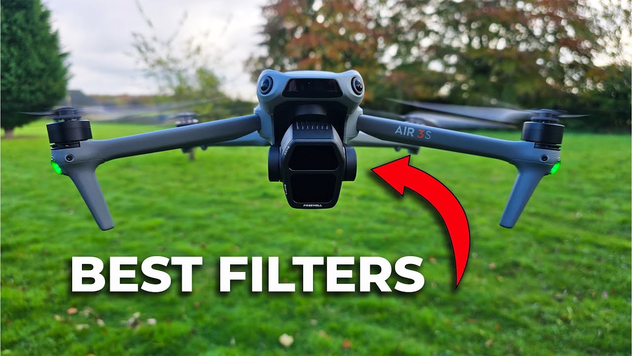 Freewell ND Filters for DJI Air 3s. The Number One Accessory for you Drone!
