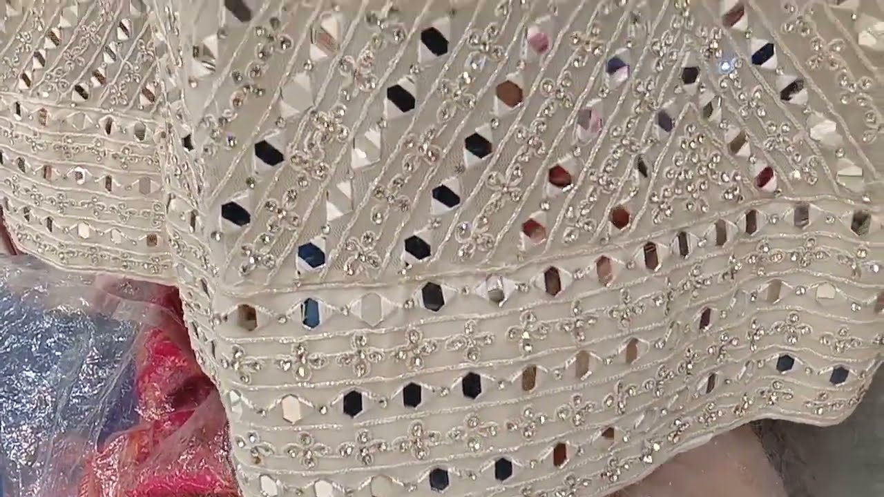 design Abhinav Mishra mirror work NET colour customise contact 9811224236