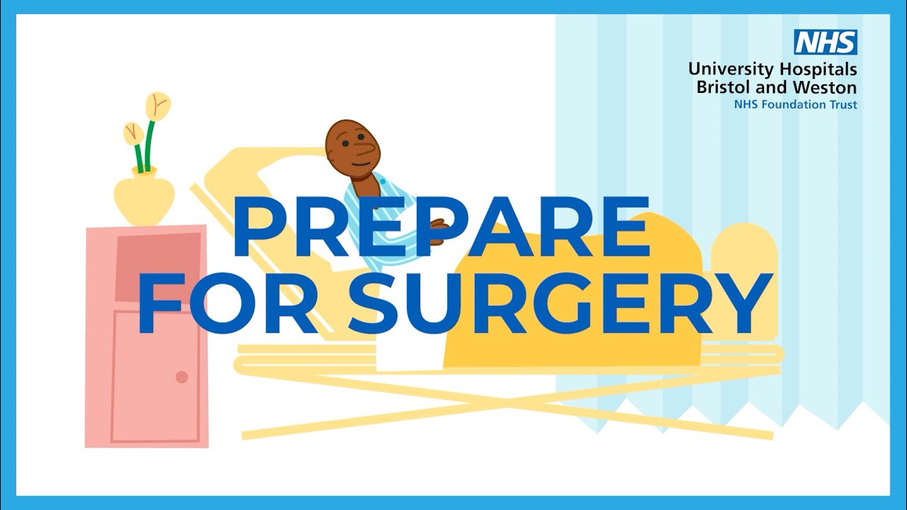 Preparing for surgery